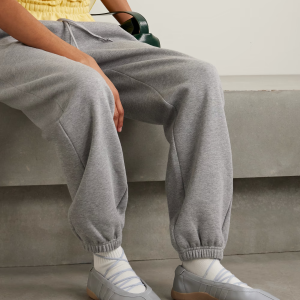 Taekwondo Mei Ballet metallic leather sneakers