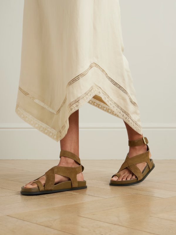 Jalen suede sandals